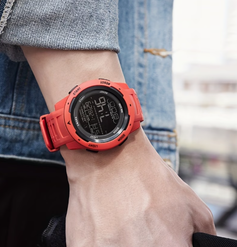 Men’s LED Shock-Resistant Sports Watch