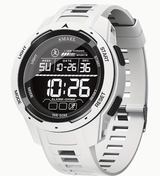 Men’s LED Shock-Resistant Sports Watch