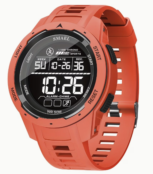 Men’s LED Shock-Resistant Sports Watch