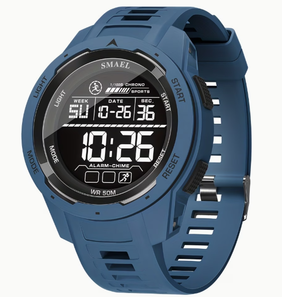 Men’s LED Shock-Resistant Sports Watch