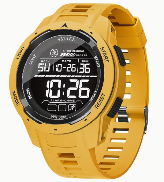 Men’s LED Shock-Resistant Sports Watch