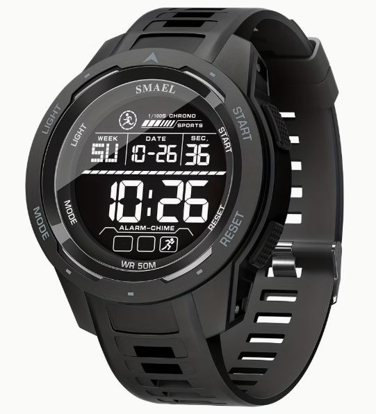 Men’s LED Shock-Resistant Sports Watch